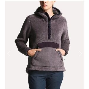 The North Face Gray Fleece Hoodie